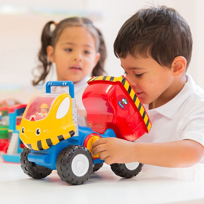 Dustin Dump Truck WOW Toys lifestyle