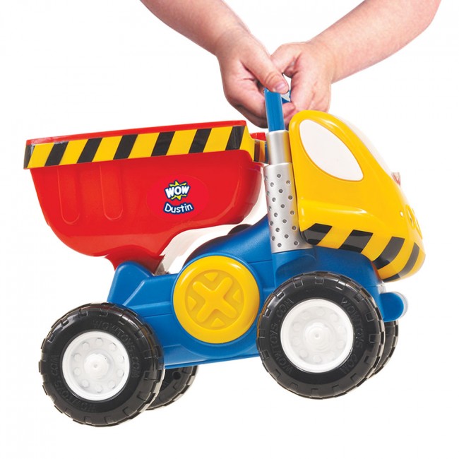 Dustin Dump Truck WOW Toys carry handle