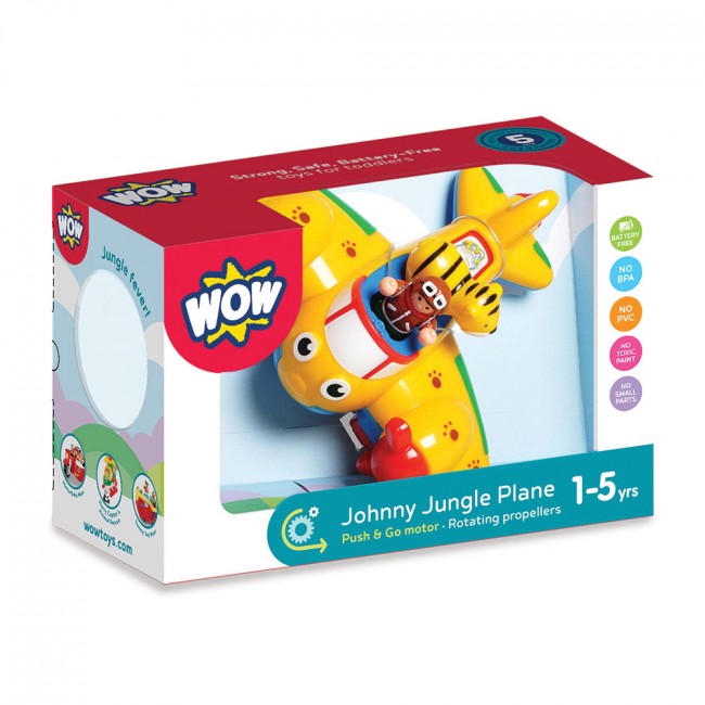 Johnny Jungle Plane WOW Toys box