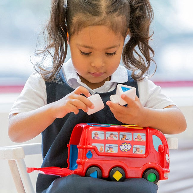 London Bus Leo Shape Sorter WOW Toys lifestyle