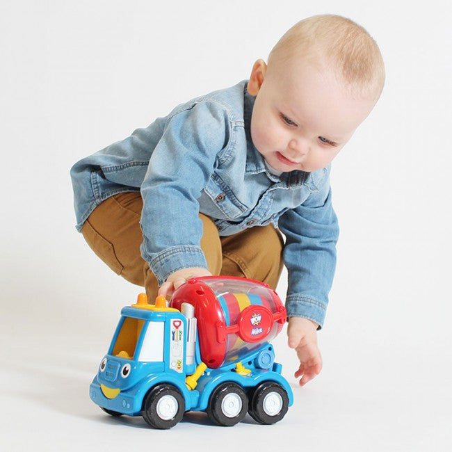 Mix 'n' Fix Mike Cement Mixer toy WOW Toys lifestyle