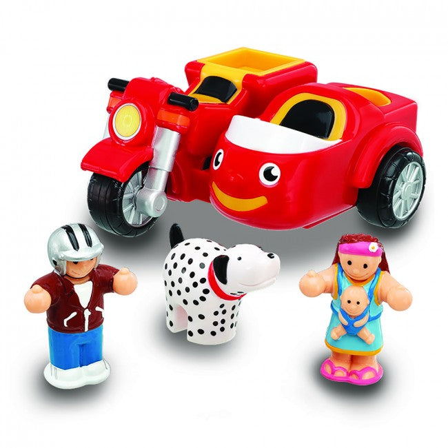 Motorbike Mason & Sidecar WOW Toys