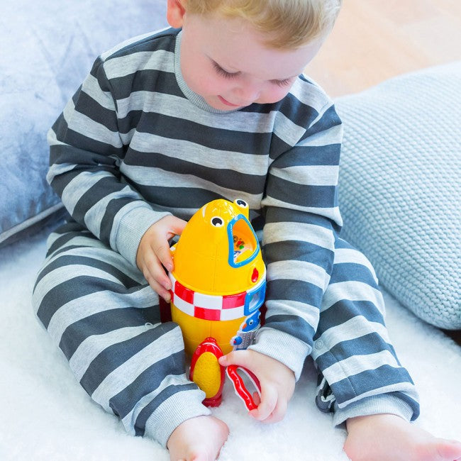 Ronnie Rocket Space Rocket WOW Toys lifestyle