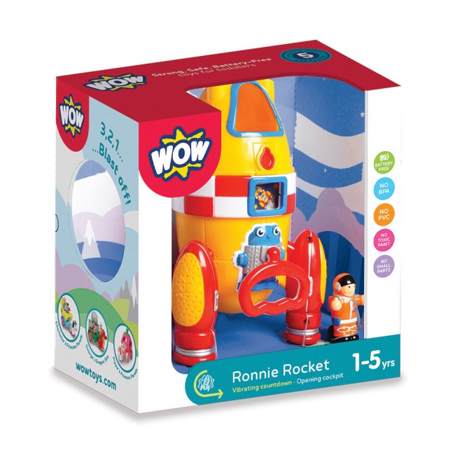 Ronnie Rocket Space Rocket WOW Toys box