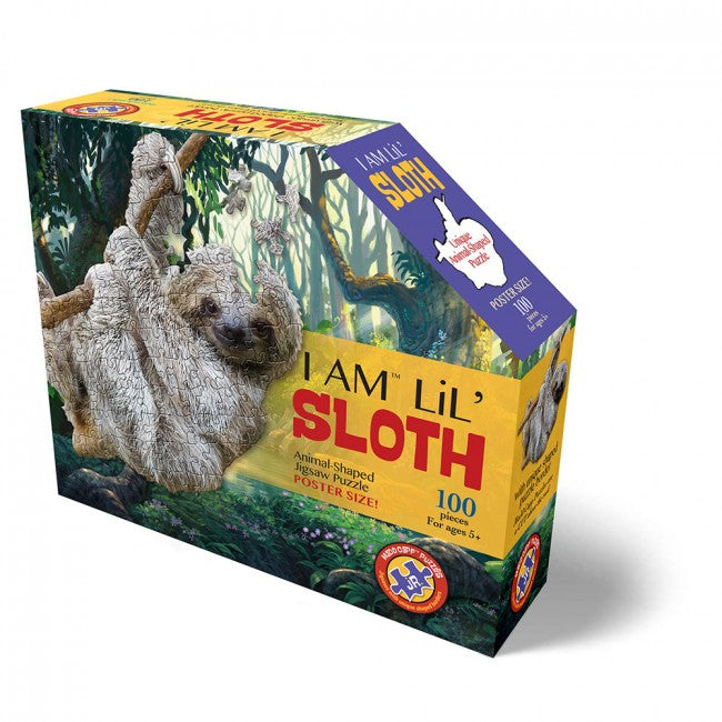Sloth Shaped Jigsaw Puzzle box