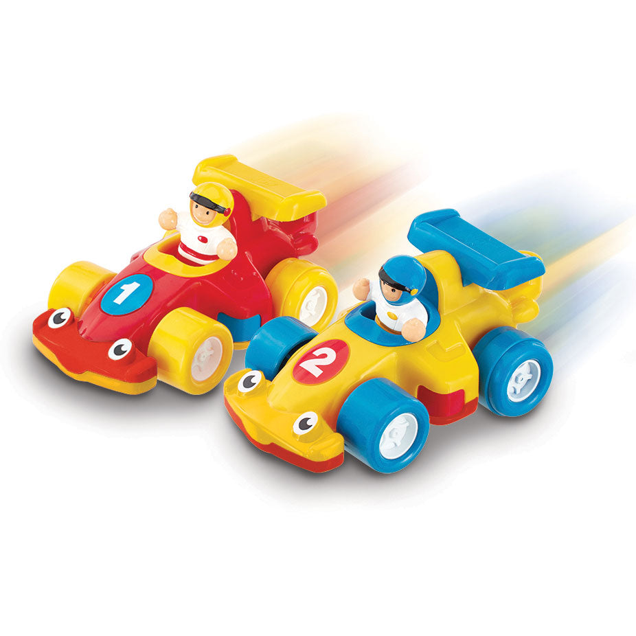 The Turbo Twins Racing Cars WOW Toys vehicle
