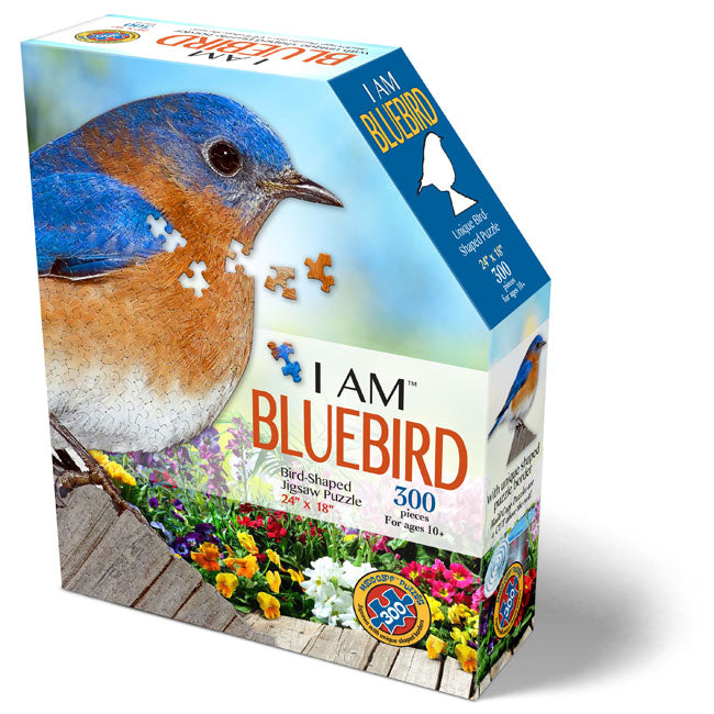 Bluebird Shaped Jigsaw Puzzle