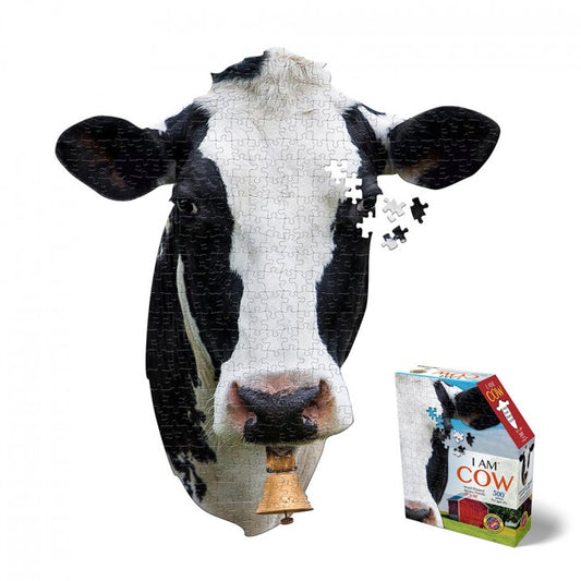 Cow Shaped Jigsaw Puzzle content