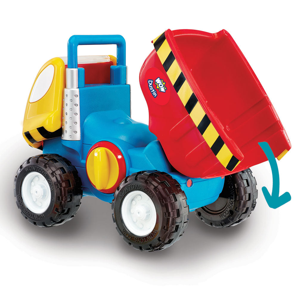 Dustin Dump Truck WOW Toys feature 2