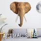 Elephant Shaped Jigsaw Puzzle actual size