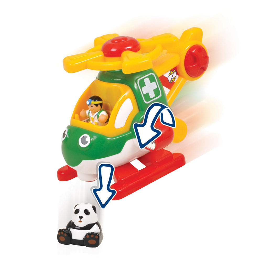 Harry Copter's Animal Rescue Helicopter WOW Toys feature
