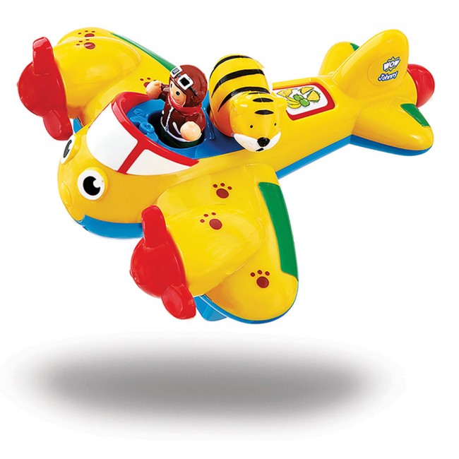 Johnny Jungle Plane WOW Toys airplane for toddlers