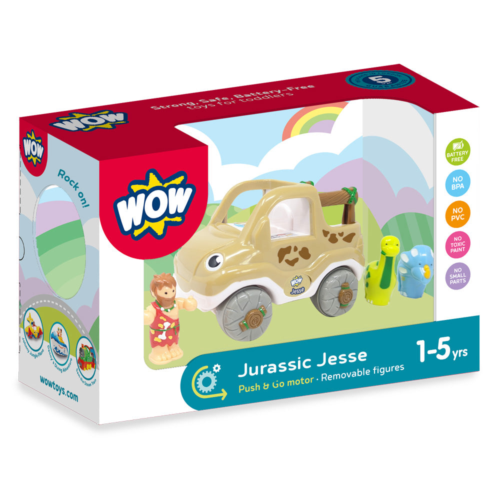 Jurassic Jesse WOW Toys box
