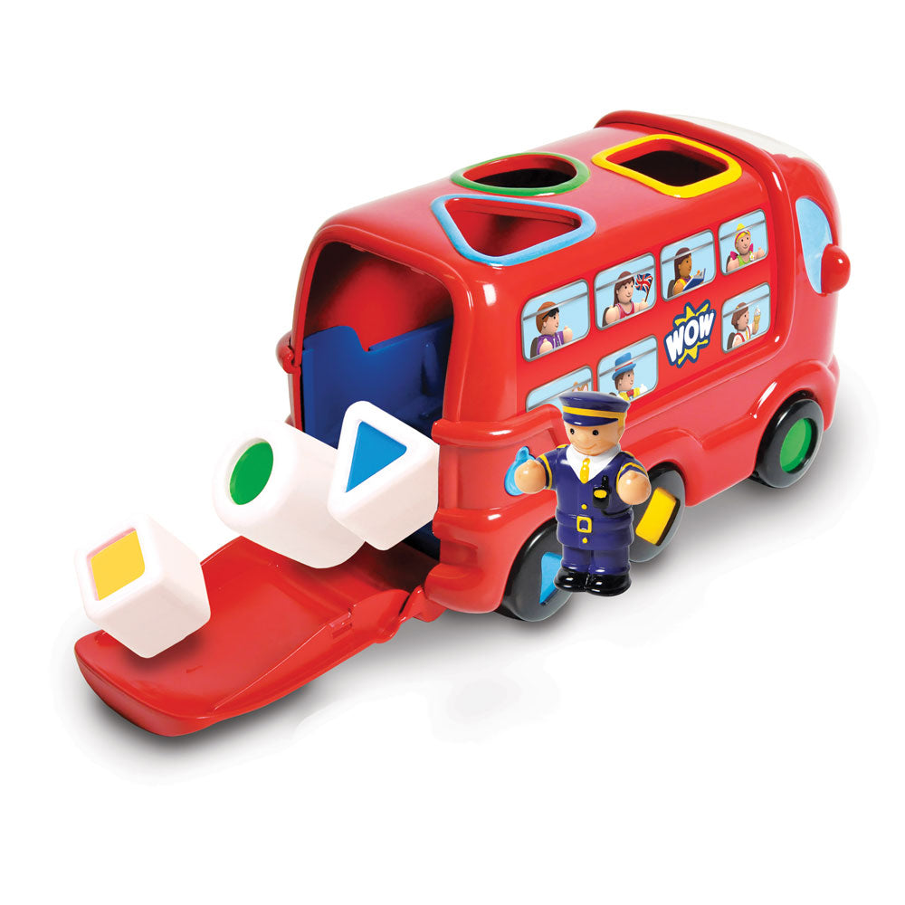 London Bus Leo Shape Sorter WOW Toys feature 1