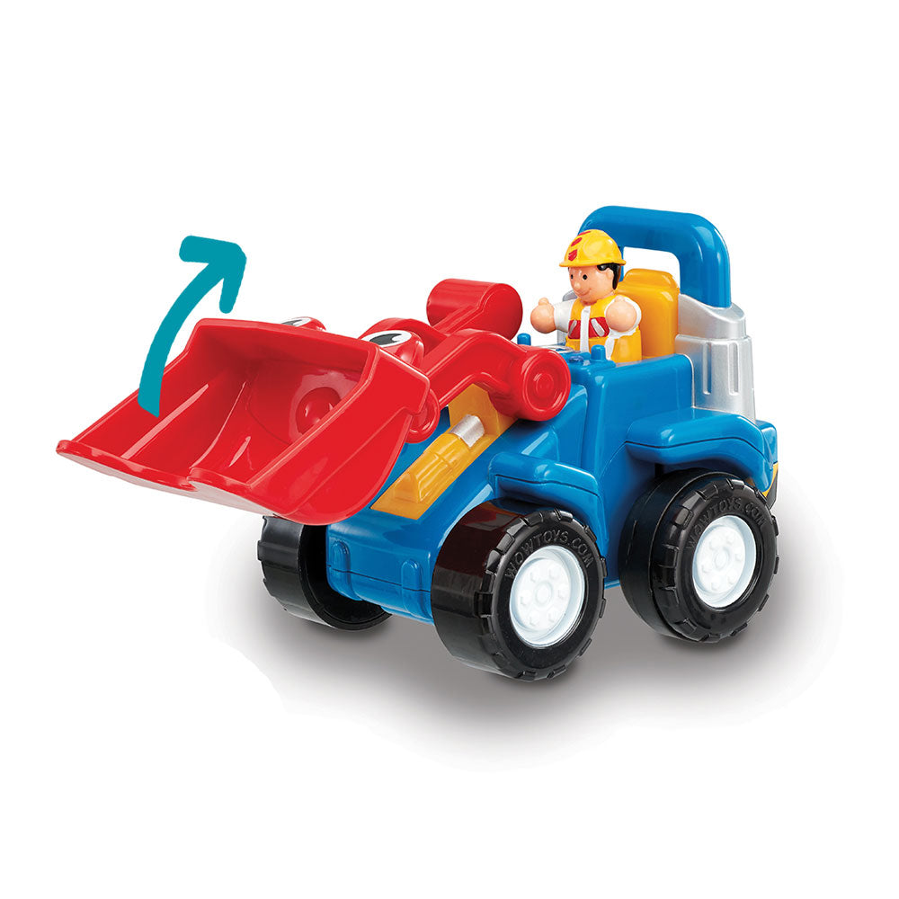 Lift-it Luke Digger Tractor toy WOW Toys feature 1