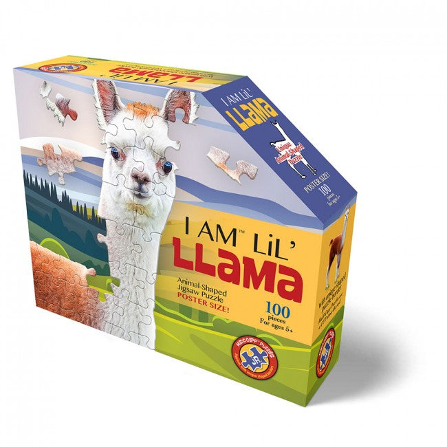 Llama Shaped Jigsaw Puzzle box