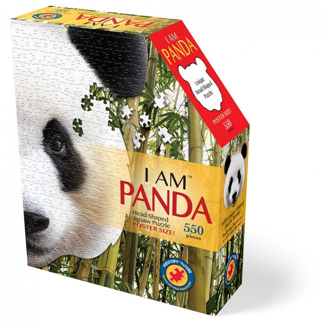 Panda Shaped Jigsaw Puzzle box