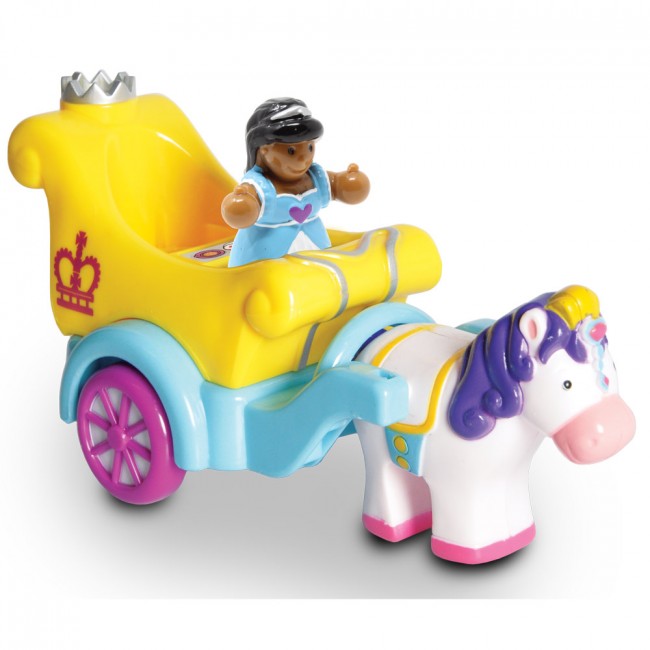 Phoebe's Princess Parade Horse & Carriage WOW Toy for toddlers