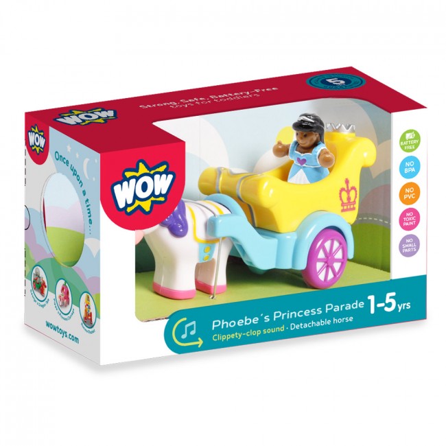 Phoebe's Princess Parade Horse & Carriage WOW Toys box