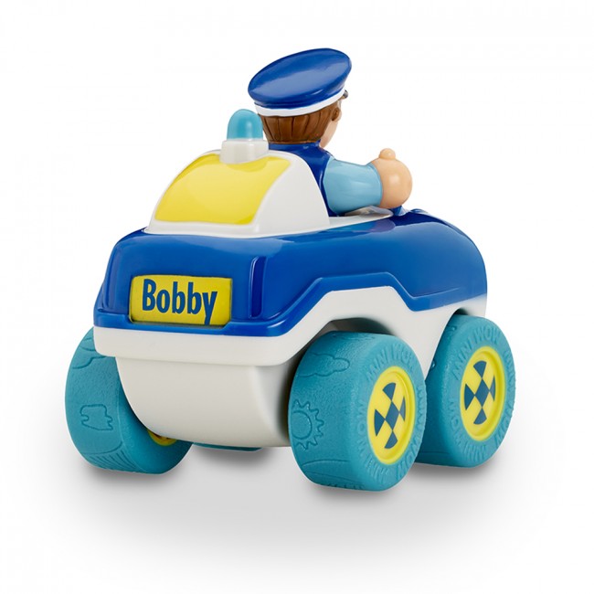 Police Car Bobby WOW Toys feature