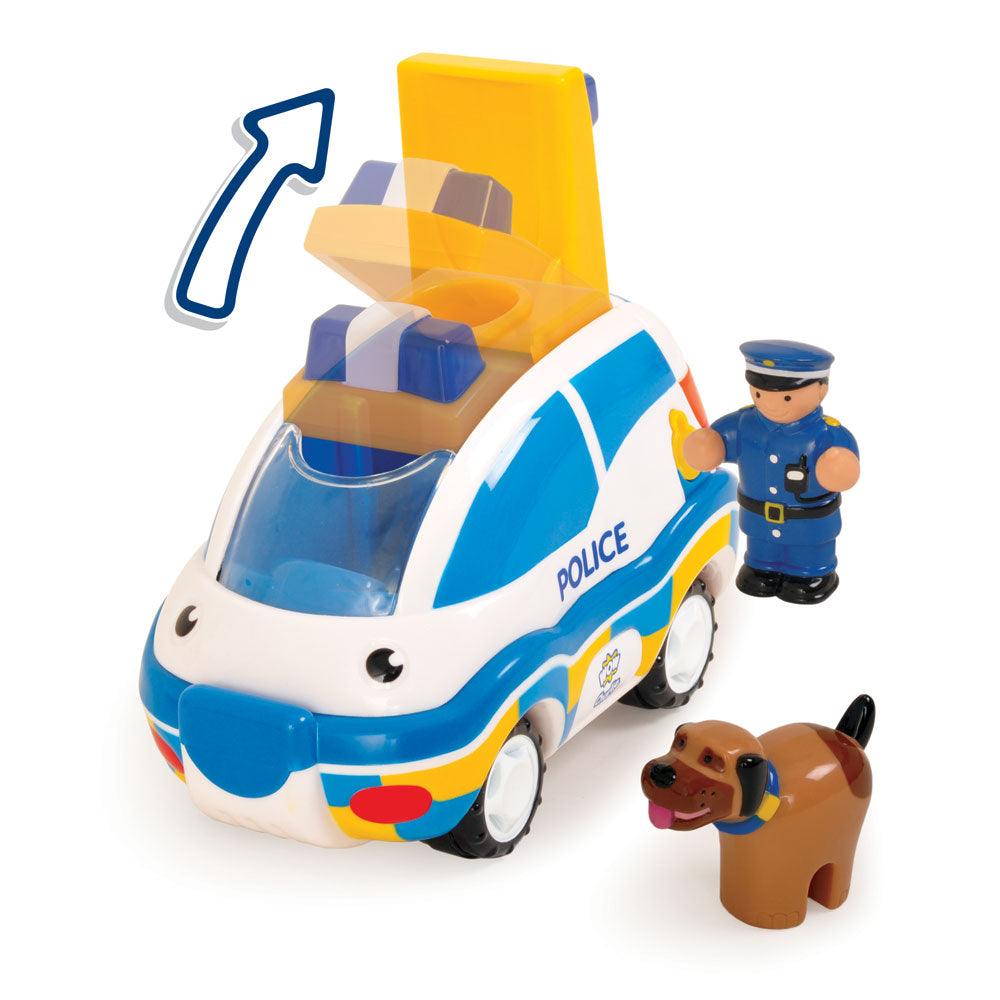 Police Chase Charlie toy feature