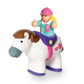 Polly's Pony Adventure figure with pony WOW Toys