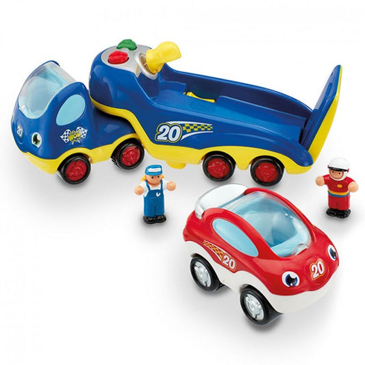 Rocco's Big Race Tow Truck WOW Toys for toddlers