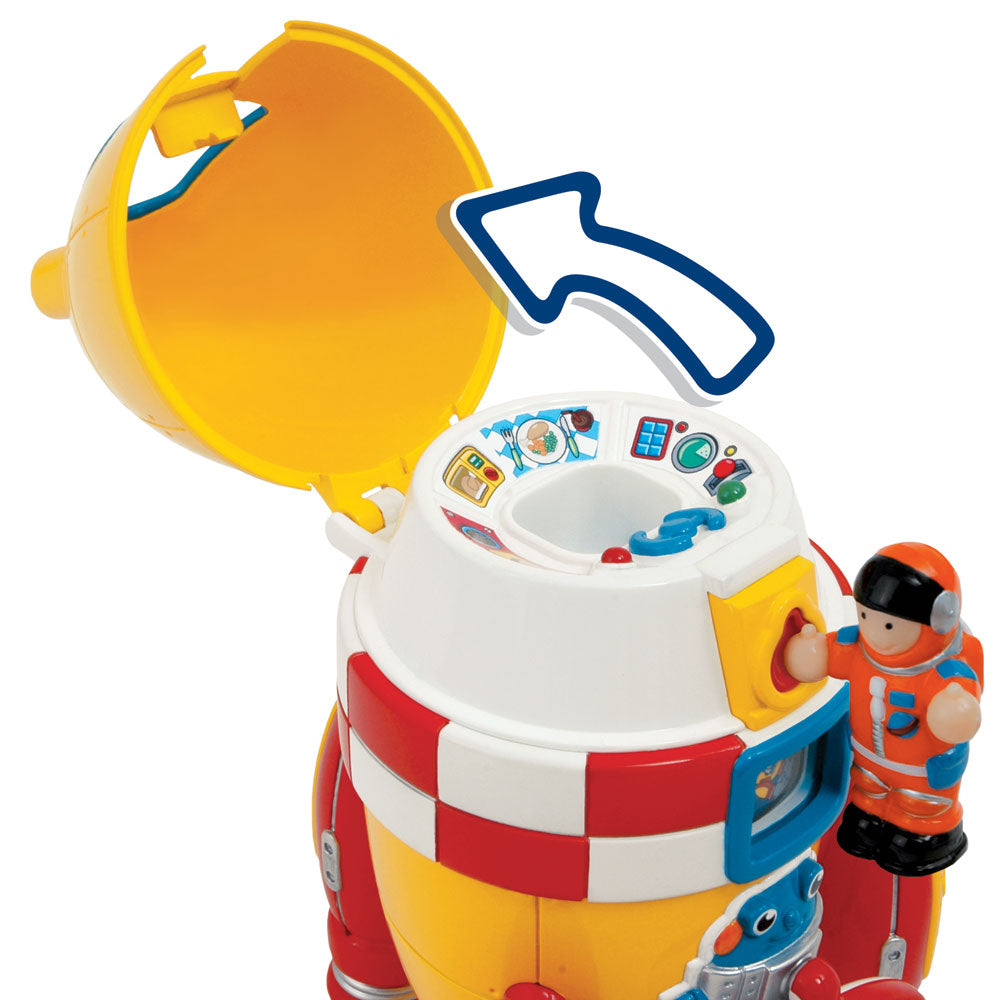 Ronnie Rocket Space Rocket WOW Toys feature