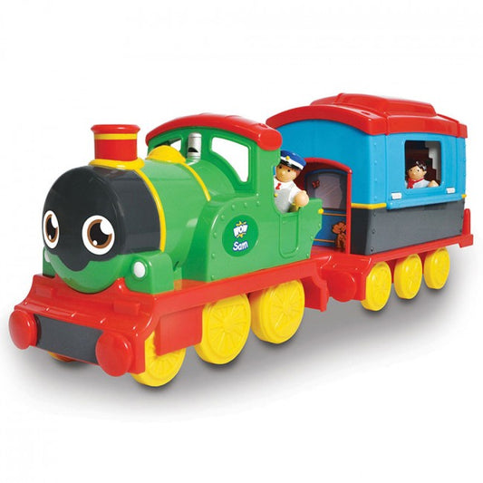 Sam the Steam Train WOW Toys train and carriage
