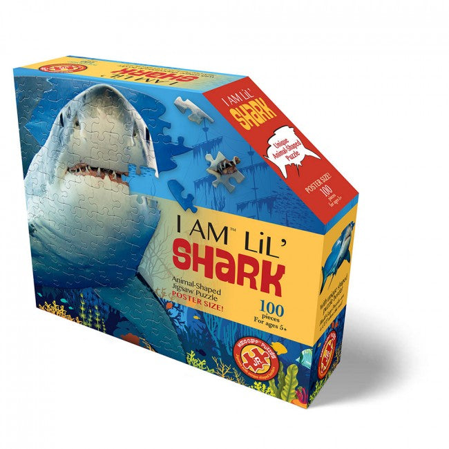 Shark Shaped Jigsaw Puzzle box
