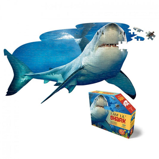 Shark Shaped Jigsaw Puzzle content