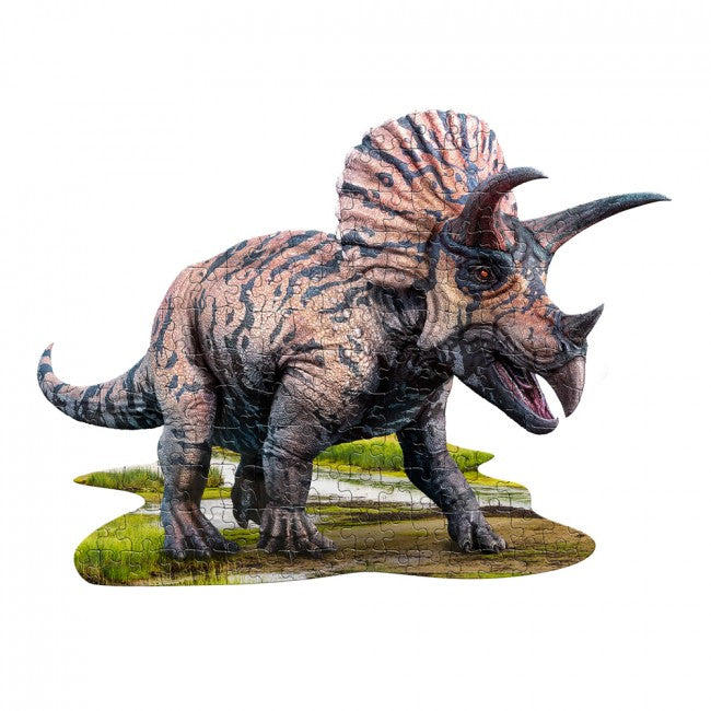 Triceratops Dinosaur Shaped Puzzle complete
